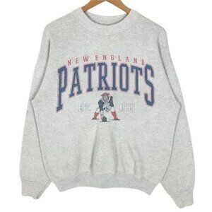 Vintage New England Patriots Sweatshirt Vintage NFL Patriots Football Shirt